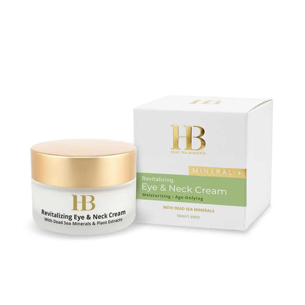 HB Mineral+ Rewitalizujący Krem pod Oczy i na Szyję z Minerałami Morza Martwego (50 ml)