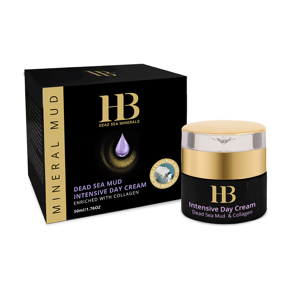 HB Mineral Mud Intensywny Krem na Dzień z Błotem Morza Martwego i Kolagenem (50 ml)