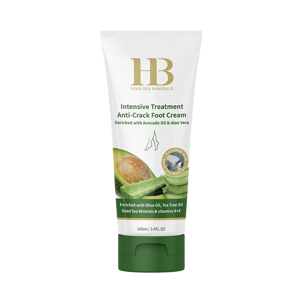 HB Intensywny Krem do Stóp przeciw Pękaniu z Awokado i Aloesem (100 ml)