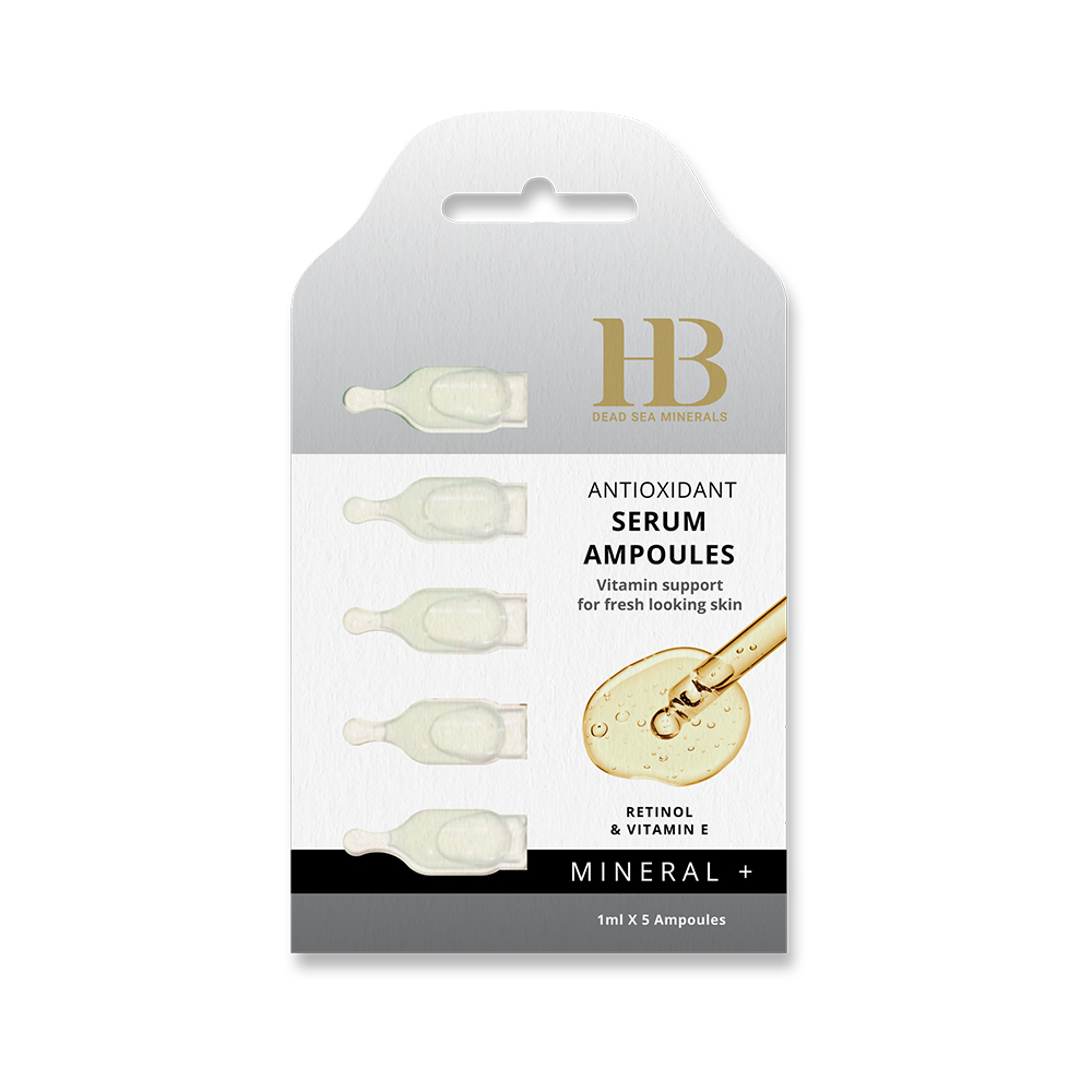 HB Mineral+ Antyoksydacyjne Ampułki Serum z Retinolem i Witaminą E